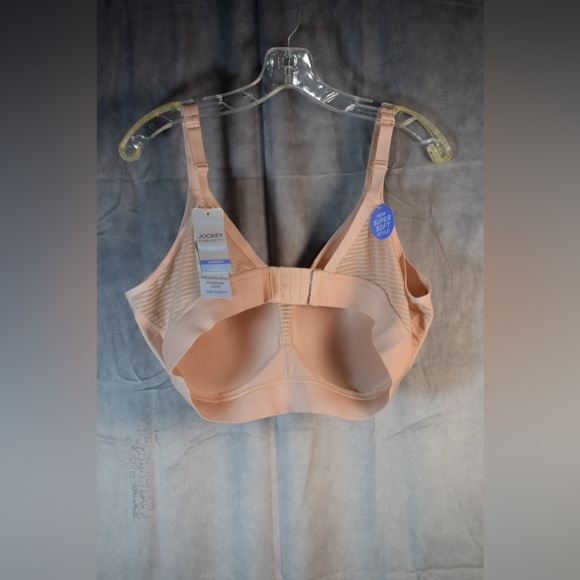 jockey forever fit unlined cotton bra 3x Pink - Picture 2 of 4